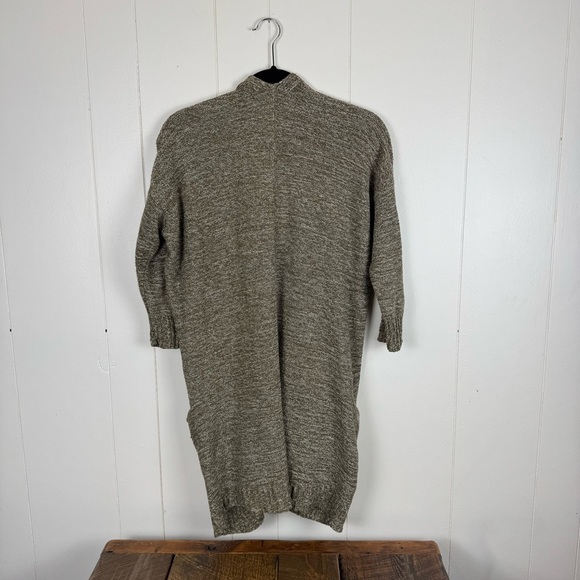 Anthropologie Sparrow Open Front Knit Cardigan Sweater Size M - Picture 6 of 9
